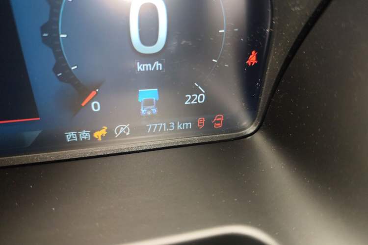 Used Ford Bronco 2024 2.3T Wilderness Odometer Close Up