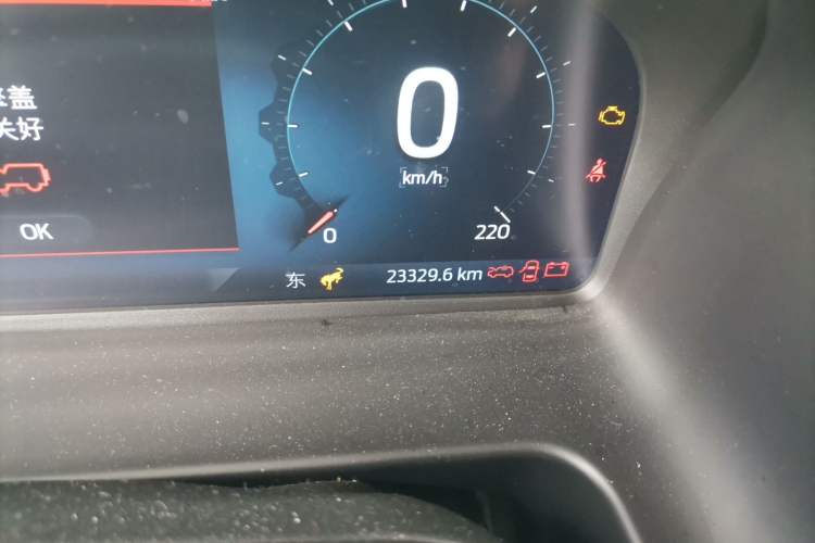 Used Ford Bronco 2024 2.3T Long Beach Odometer Close Up