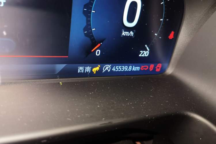 Used Ford Bronco 2024 2.3T Wilderness Odometer Close Up
