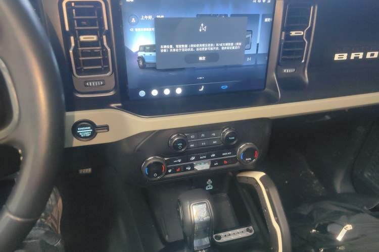 Used Ford Bronco 2024 2.3T Long Beach Audio And AC Panel