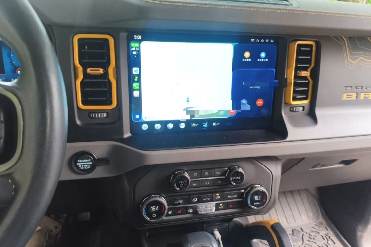 Used Ford Bronco 2024 2.3T Wilderness Audio And AC Panel
