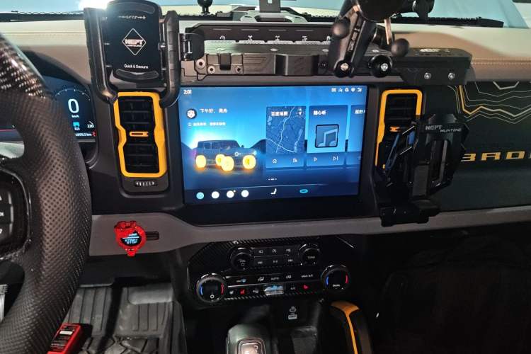 Used Ford Bronco 2024 2.3T Wilderness Audio And AC Panel