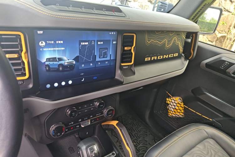 Used Ford Bronco 2024 2.3T Wilderness Audio And AC Panel