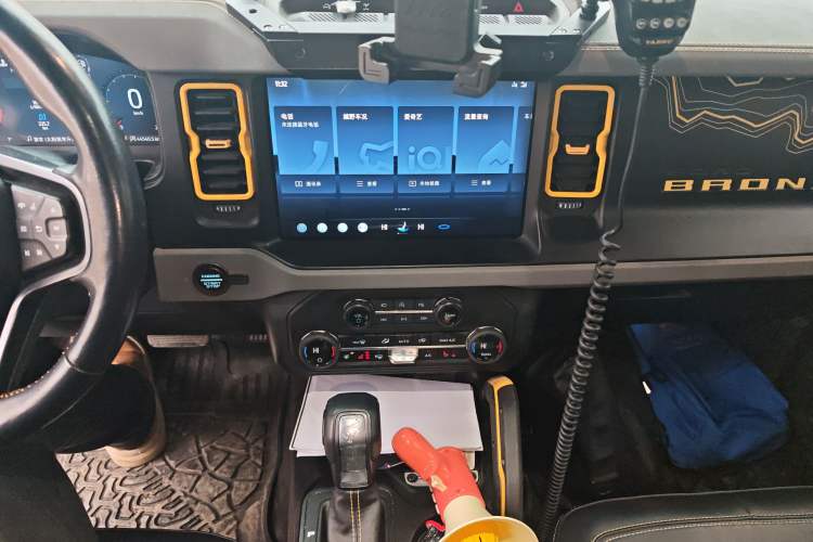 Used Ford Bronco 2024 2.3T Wilderness Audio And AC Panel