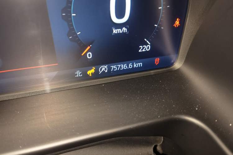 Used Ford Bronco 2024 2.3T Wilderness Odometer Close Up