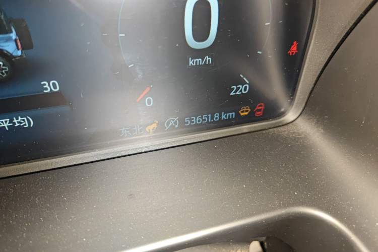 Used Ford Bronco 2024 2.3T Wilderness Odometer Close Up