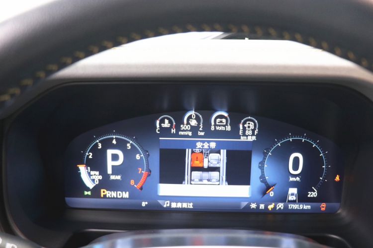 Used Ford Bronco 2024 2.3T Wilderness Odometer Close Up
