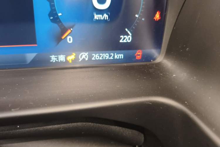 Used Ford Bronco 2024 2.3T Wilderness Odometer Close Up