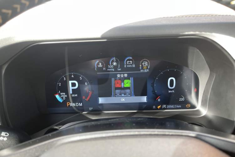 Used Ford Bronco 2024 2.3T Wilderness Odometer Close Up