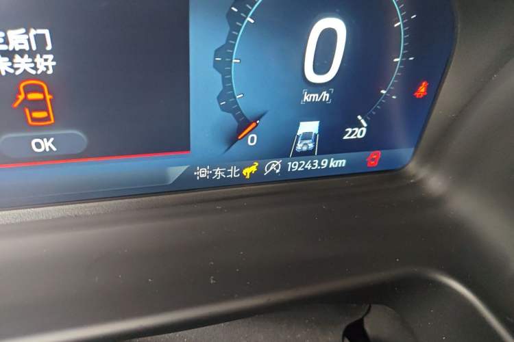 Used Ford Bronco 2024 2.3T Wilderness Odometer Close Up