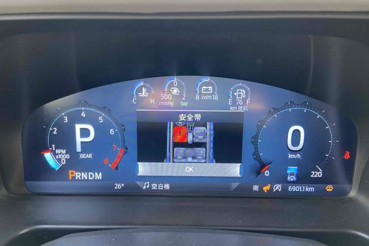 Used Ford Bronco 2024 2.3T Wilderness Odometer Close Up
