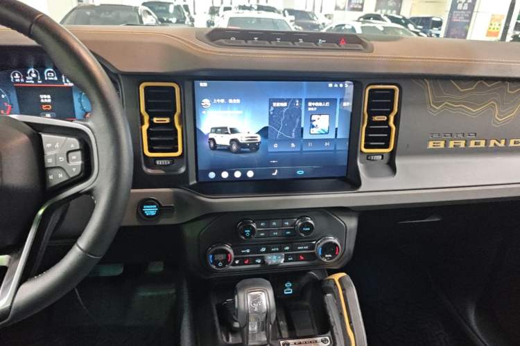 Used Ford Bronco 2024 2.3T Wilderness Audio And AC Panel