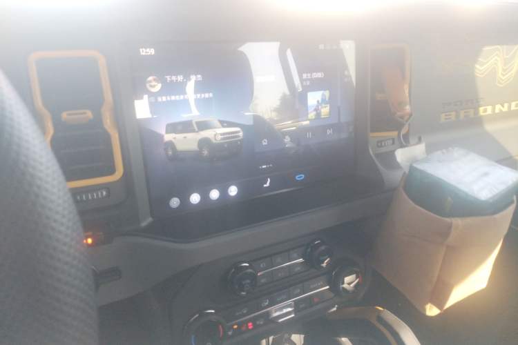 Used Ford Bronco 2024 2.3T Wilderness Audio And AC Panel