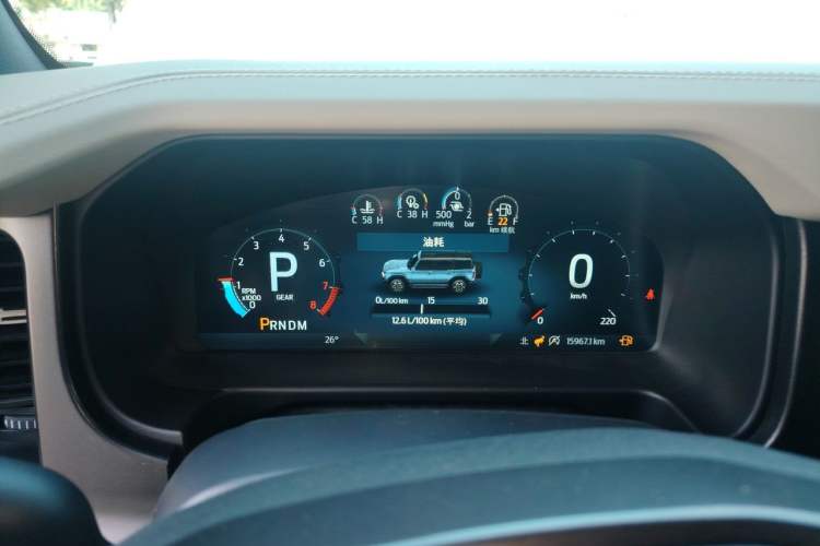 Used Ford Bronco 2024 2.3T Long Beach Instrument Cluster
