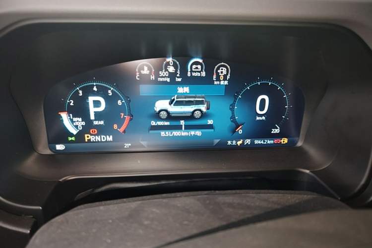 Used Ford Bronco 2024 2.3T Diamond Edition Instrument Cluster
