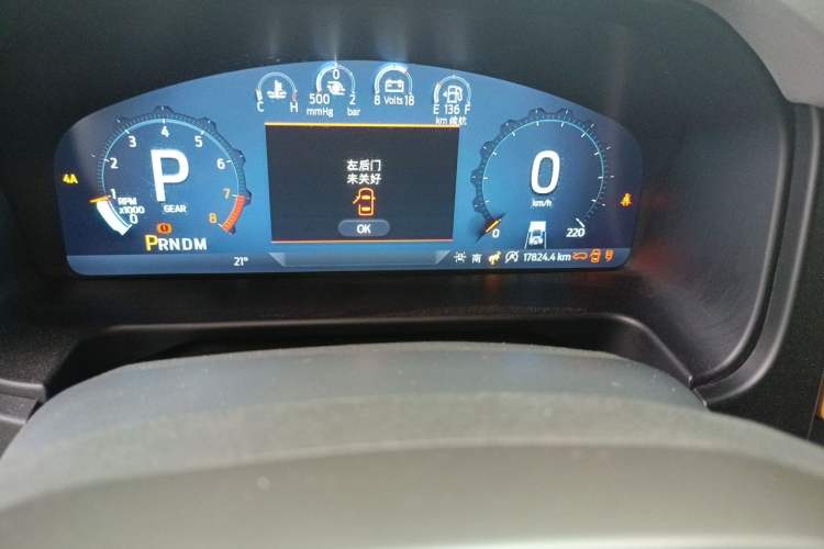 Used Ford Bronco 2024 2.3T Wilderness Odometer Close Up