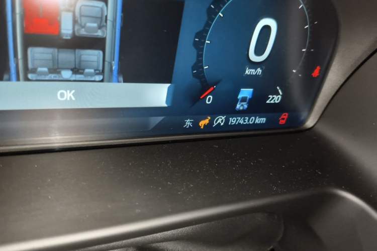Used Ford Bronco 2024 2.3T Wilderness Odometer Close Up