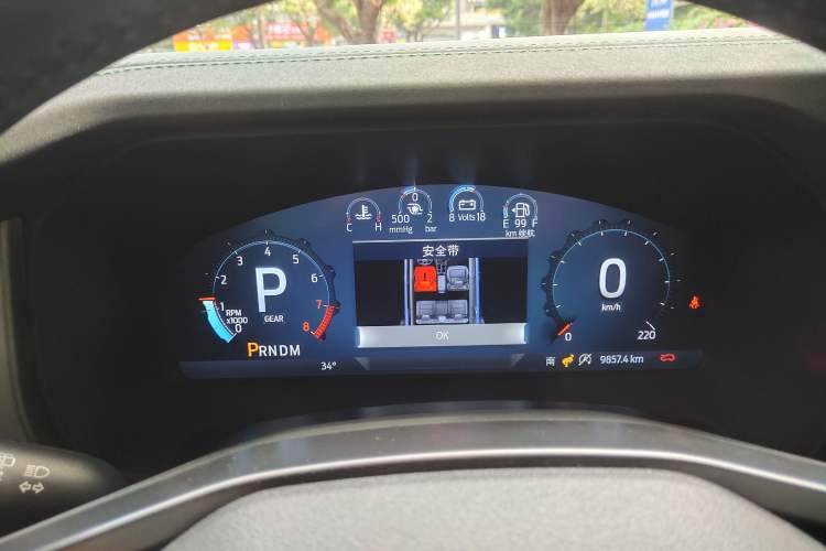 Used Ford Bronco 2024 2.3T Everglades Instrument Cluster