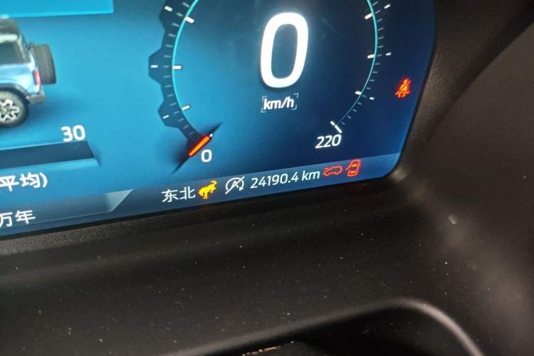Used Ford Bronco 2024 2.3T Diamond Edition Odometer Close Up