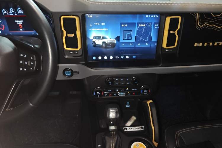 Used Ford Bronco 2024 2.3T Wilderness Audio And AC Panel