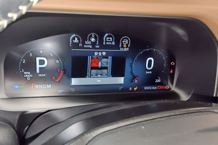 Used Ford Bronco 2024 2.3T Long Beach Odometer Close Up