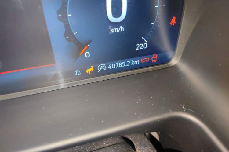 Used Ford Bronco 2024 2.3T Wilderness Odometer Close Up