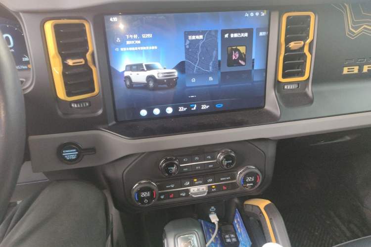 Used Ford Bronco 2024 2.3T Wilderness Audio And AC Panel