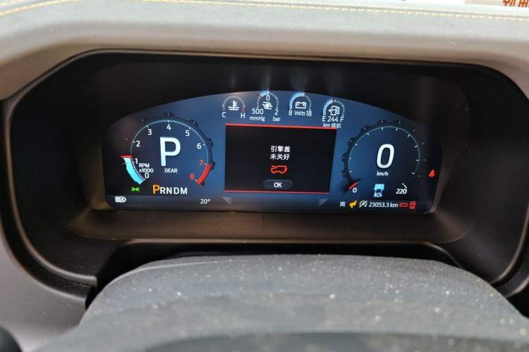 Used Ford Bronco 2024 2.3T Wilderness Instrument Cluster