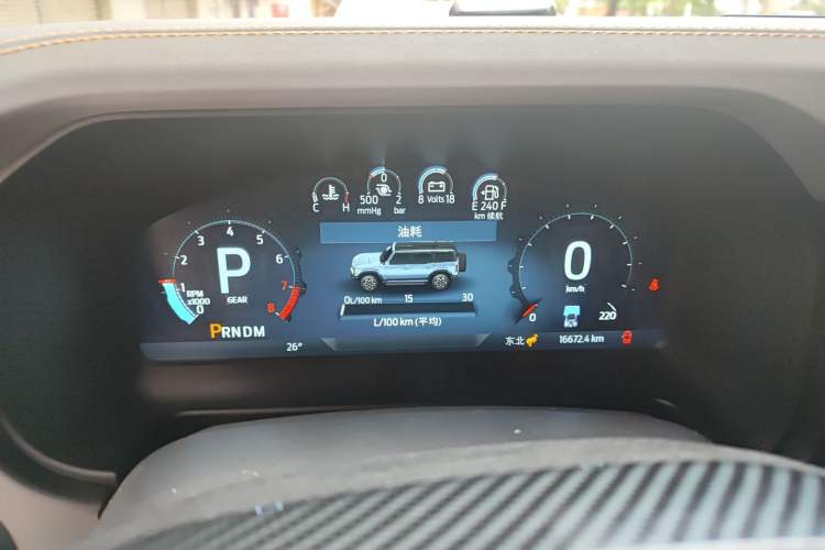 Used Ford Bronco 2024 2.3T Wilderness Instrument Cluster