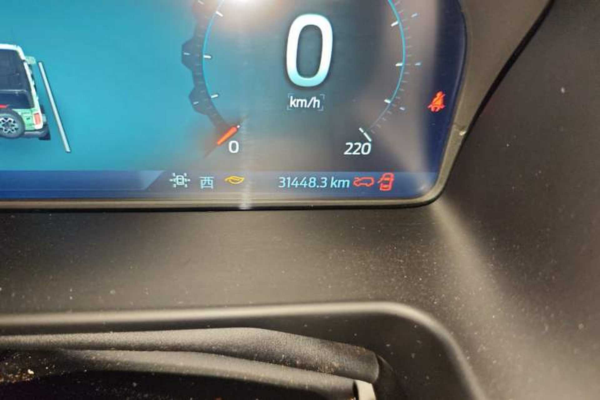 Used Ford Bronco 2024 2.3T Wilderness Odometer Close Up