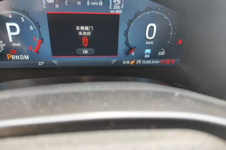 Used Ford Bronco 2024 2.3T Wilderness Odometer Close Up