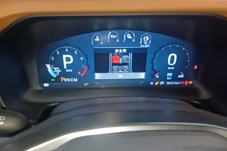 Used Ford Bronco 2024 2.3T Long Beach Big-Foot Off-Road Version Instrument Cluster