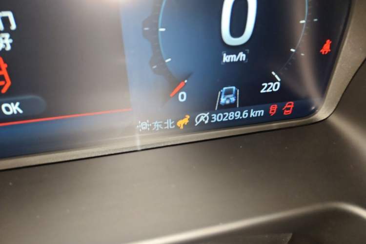 Used Ford Bronco 2024 2.3T Wilderness Odometer Close Up