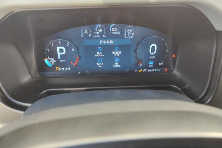 Used Ford Bronco 2024 2.3T Long Beach Odometer Close Up