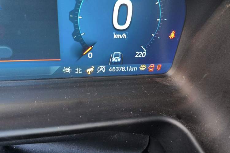 Used Ford Bronco 2024 2.3T Wilderness Odometer Close Up