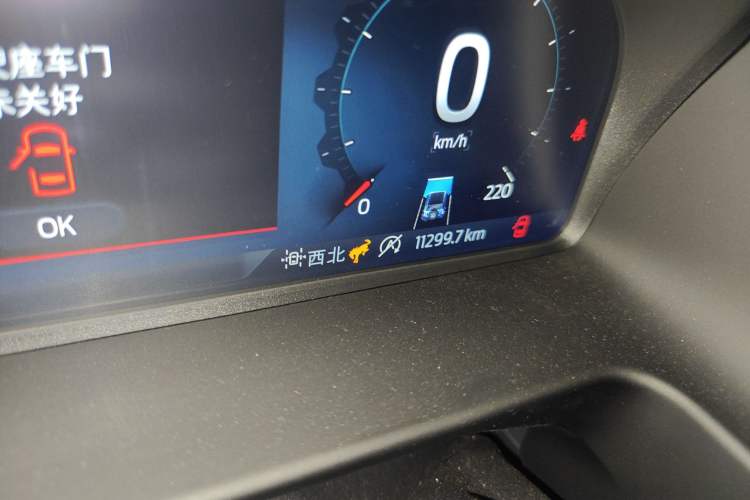 Used Ford Bronco 2024 2.3T Wilderness Odometer Close Up
