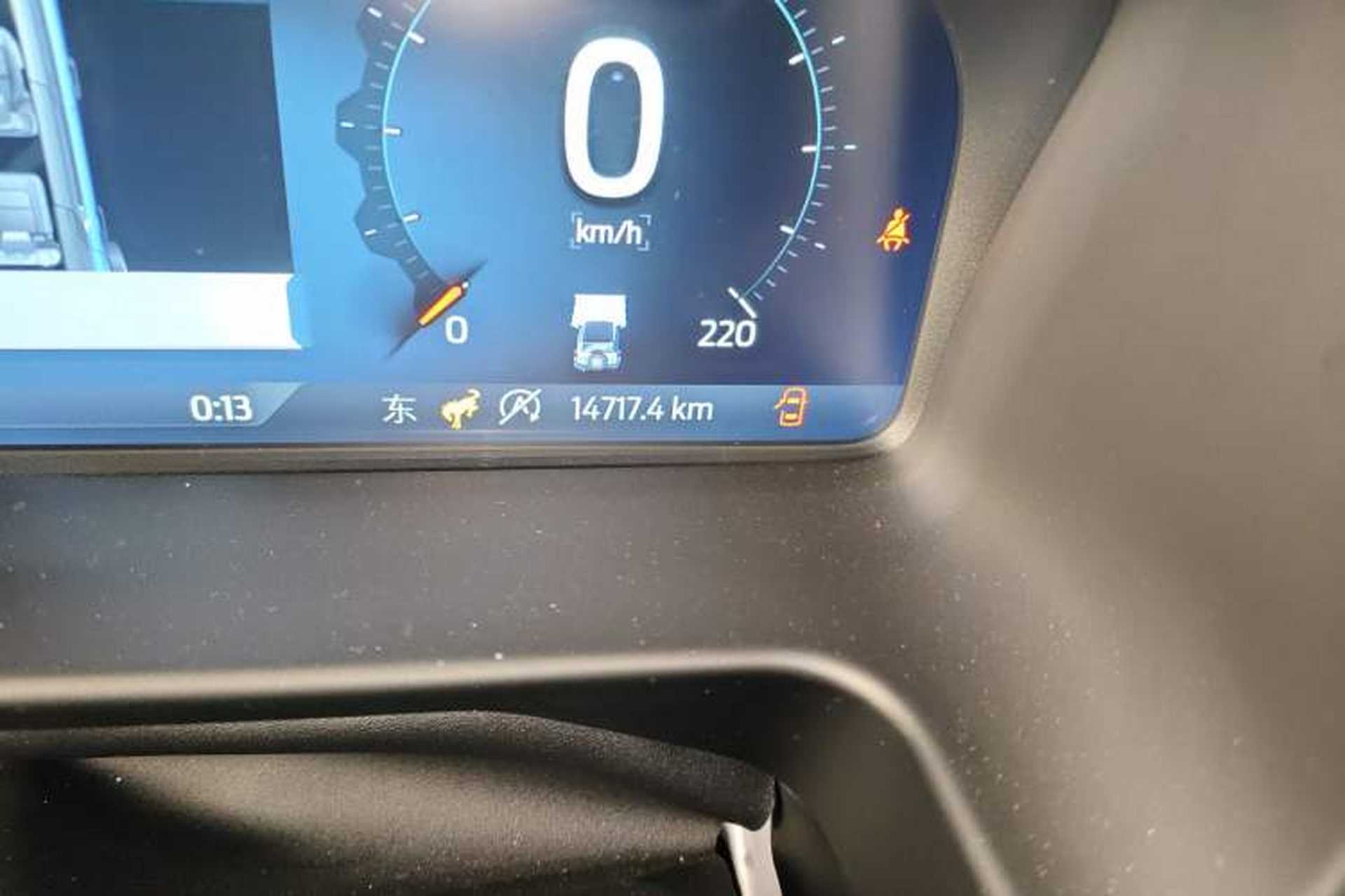 Used Ford Bronco 2025 2.3T Big Dune Limited Custom Edition Odometer Close Up