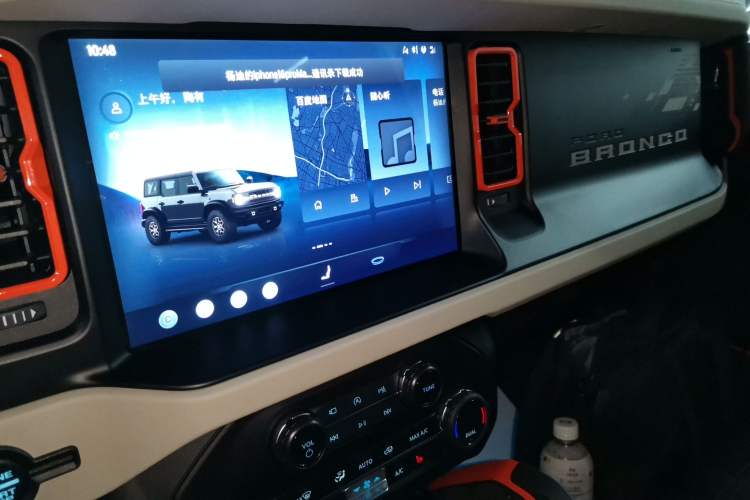 Used Ford Bronco 2025 2.3T Big Dune Limited Custom Edition Audio And AC Panel