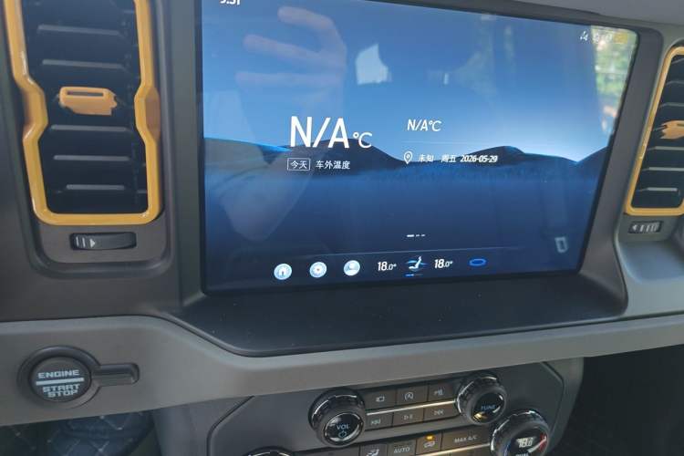 Used Ford Bronco 2026 Model, 2.3T, Huang Di Audio And AC Panel