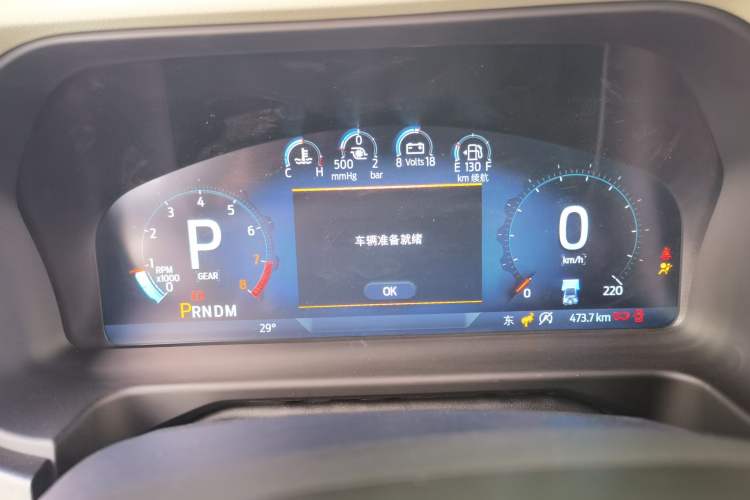 Used Ford Bronco 2026 Model, 2.3T, Changtan Big-Foot Off-Road Edition Instrument Cluster