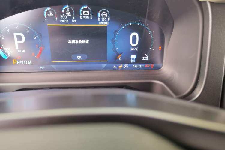 Used Ford Bronco 2026 Model, 2.3T, Changtan Big-Foot Off-Road Edition Odometer Close Up
