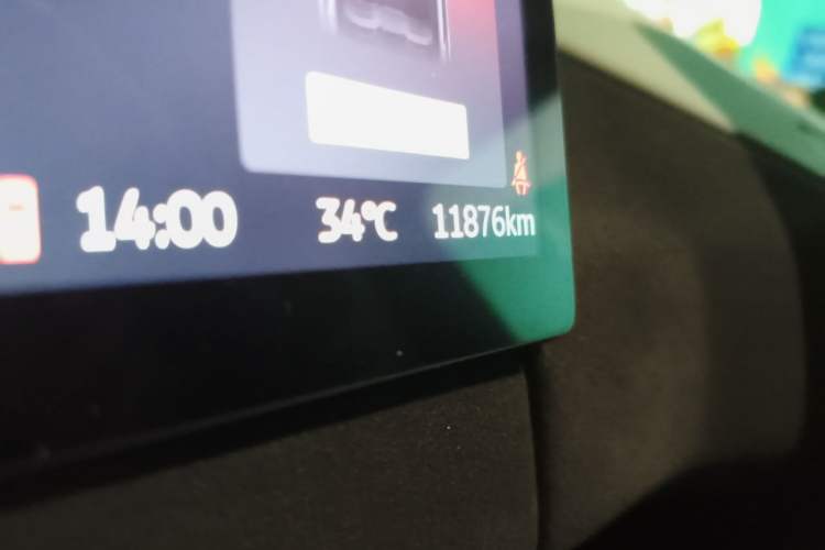 Used Ford Bronco 2026 Model Long Beach Pure Electric Odometer Close Up