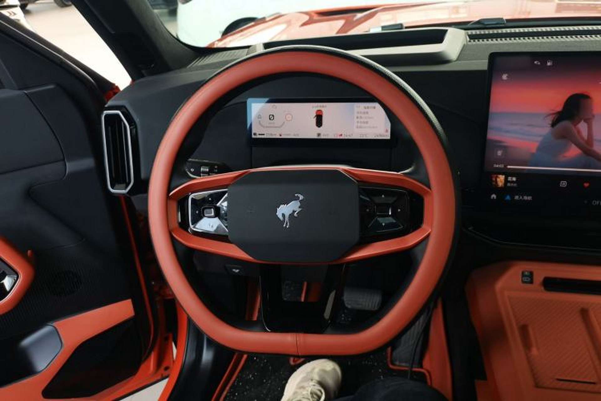 Used Ford Bronco 2026 Model Long Beach Range-Extended Version Steering Wheel