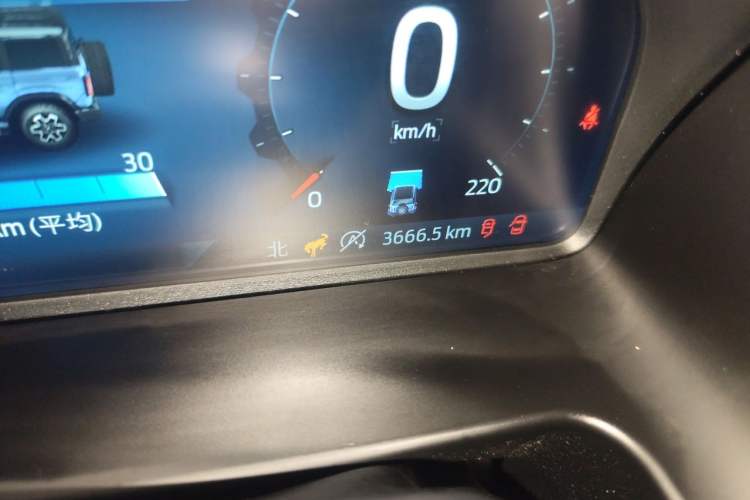 Used Ford Bronco 2026 Model, 2.3T, Huang Di Odometer Close Up