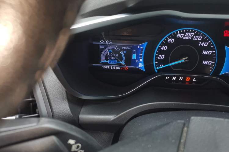 Used Ford C-MAX 2017 2.0L Energi (Imported) Odometer Close Up
