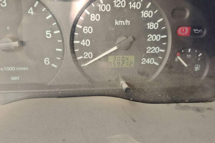 Used Ford Classic Transit 2009 2.8T Diesel Multi-Function Short Wheelbase Mid-Roof JX493ZLQ3 Odometer Close Up