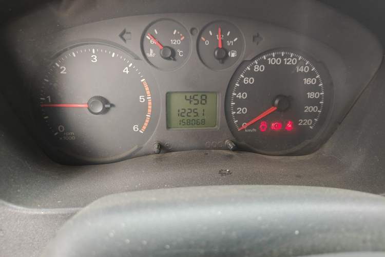 Used Ford Classic Transit  Odometer Close Up