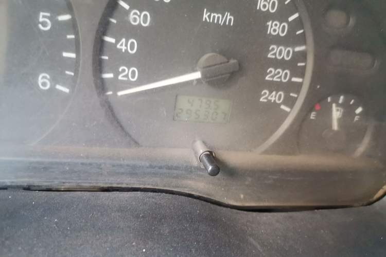 Used Ford Classic Transit 2009 2.8T Diesel Multi-Function Long-Wheelbase Mid-Roof JX493ZLQ3 Odometer Close Up