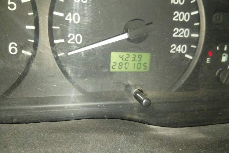 Used Ford Classic Transit 2009 2.8T Diesel Multi-Function Short Wheelbase Mid-Roof JX493ZLQ3 Odometer Close Up