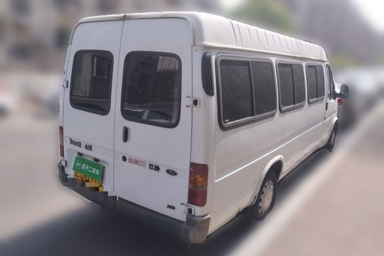 Used Ford Classic Transit 2009 2.8T Diesel Rear Single Tire Extended Wheelbase Mid-Roof Configuration – JX493ZLQ3 Rear Right 45 Deg